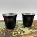 Nespresso 5.5 Designers Collection – Set of Two Metal Espresso Cups