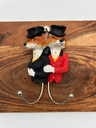 Border Fine Arts Fox Wall Hook – Lord & Lady Reynard Go To The Races