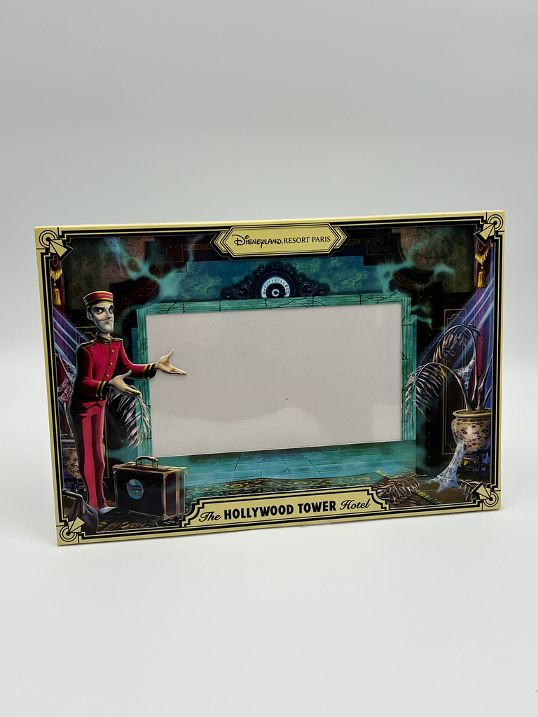 Disneyland Paris Tower of Terror Ride Photo Frame – Hollywood Tower Hotel Bellhop