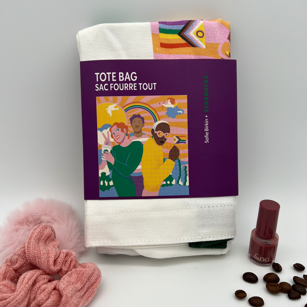 Starbucks x Sofie Birkin Collab Tote Bag