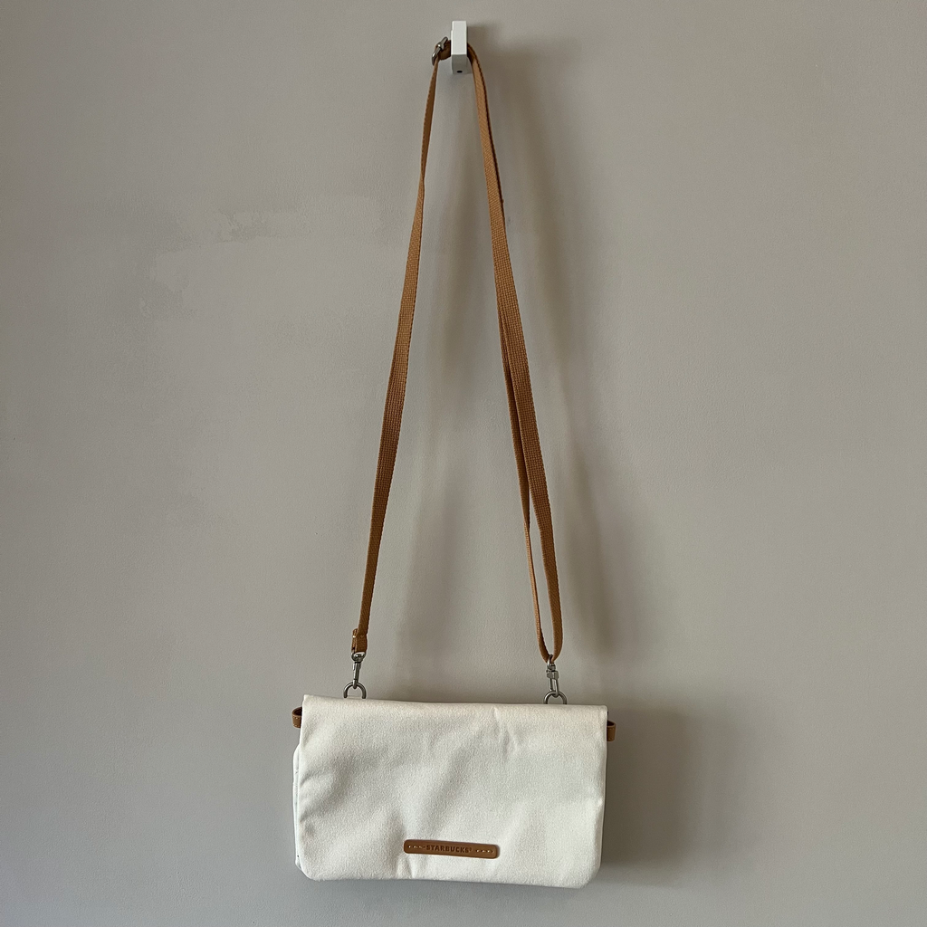 Starbucks x RAWROW Expandable Shoulder Bag – White – Asia Exclusive