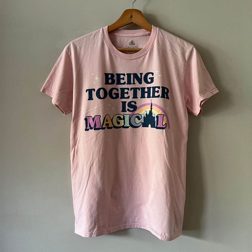 Disney Store Castle Graphic T-Shirt – Small - Being Together Is Magical