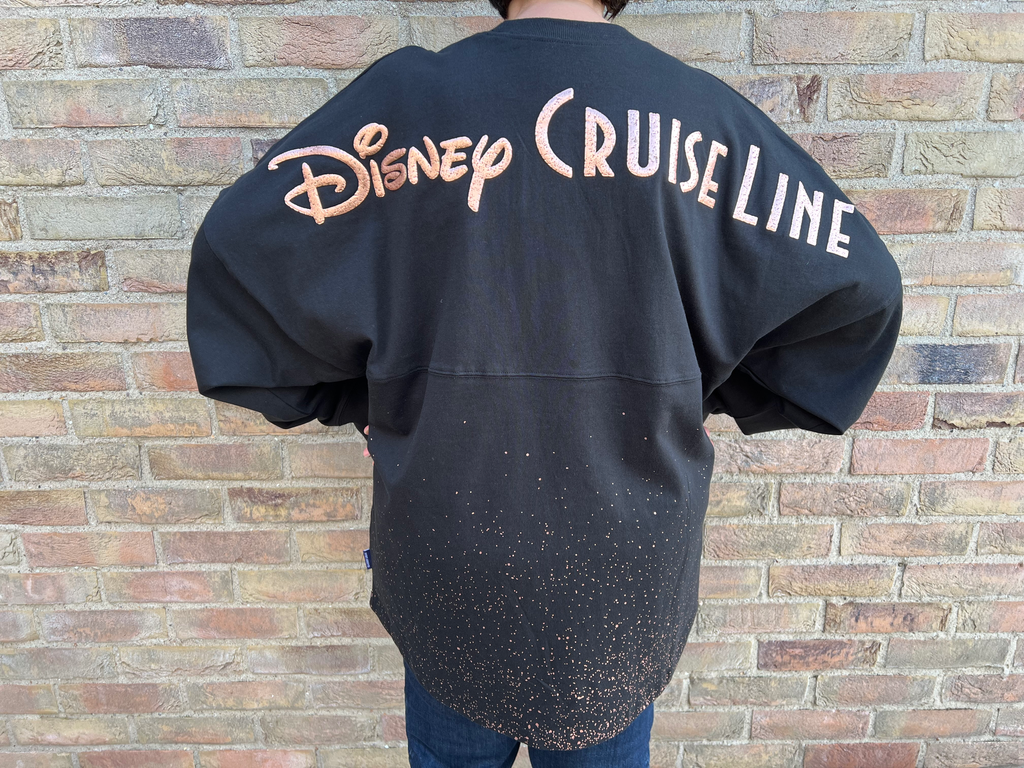 Disney Cruise Line Spirit Jersey – Black/White Logo – Exclusive Cruise Release