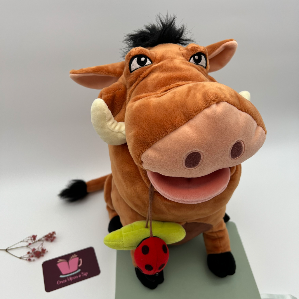 Disney Store Pumbaa Plush – Lion King with Hanging Grub Friends