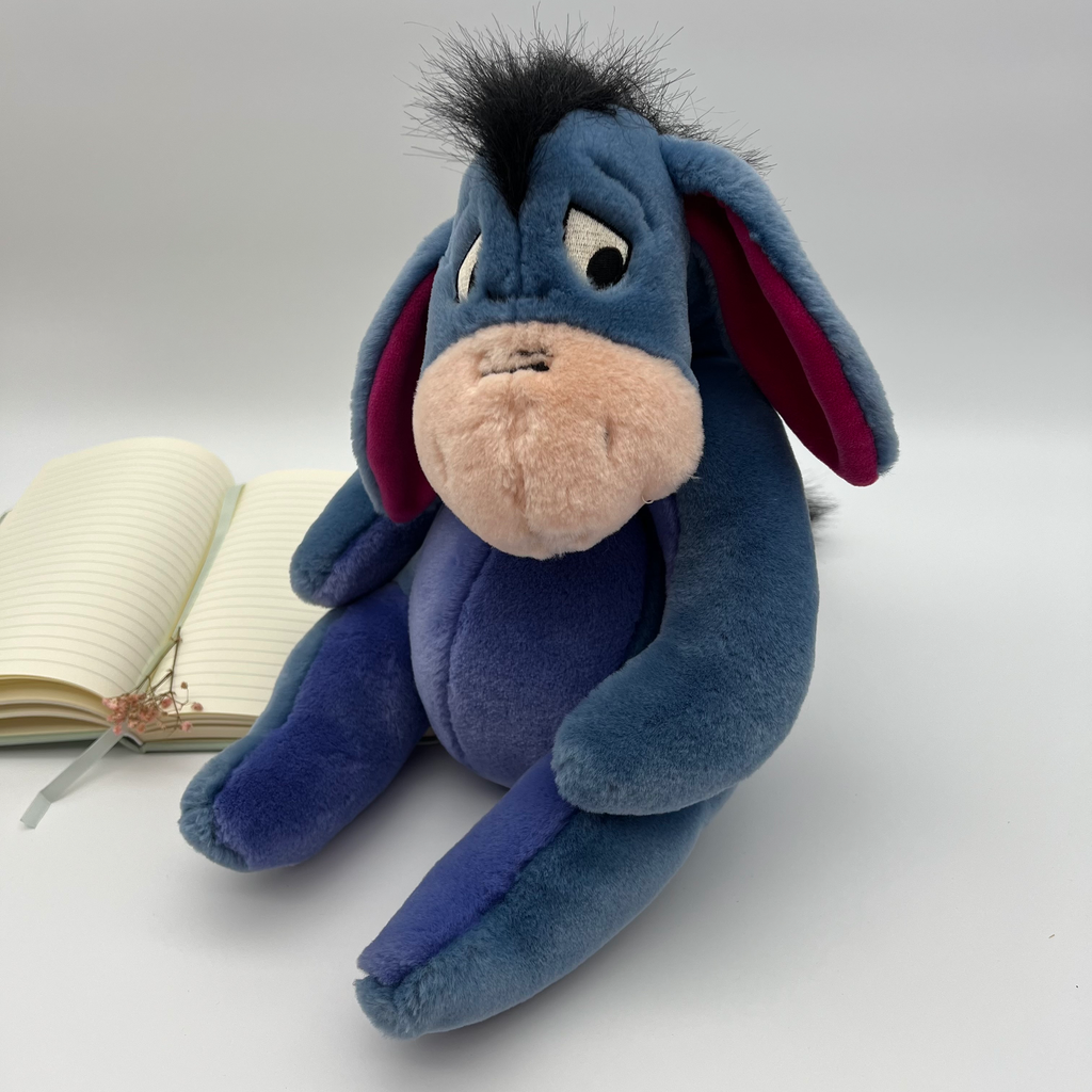 Large Disney Eeyore Plush – Winnie the Pooh by Nicotoy