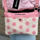 Starbucks Pink Polka Dot Shoulder Bag - Asia Limited Collection