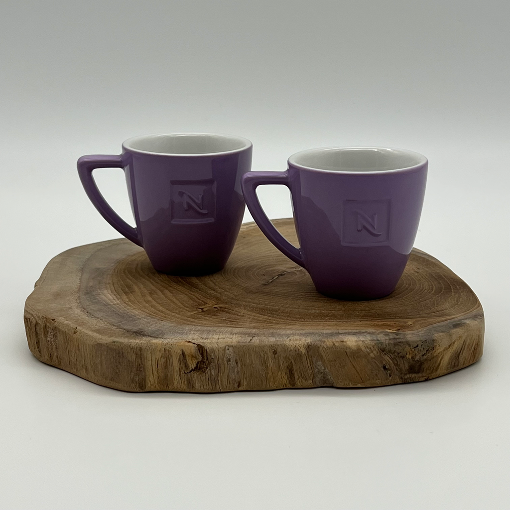 Nespresso Lavender Porcelain Espresso Cups – Set of 2