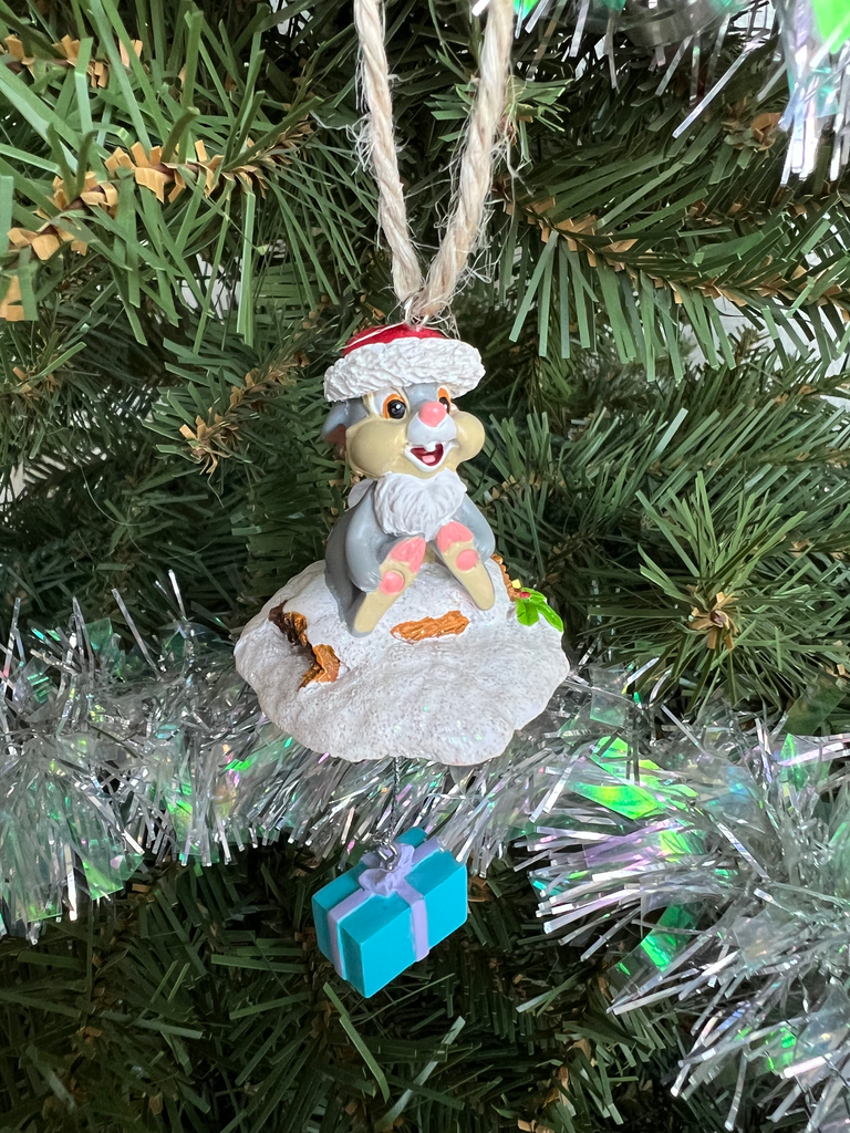 Disneyland Paris Thumper “Gift” Ceramic Dangle Ornament