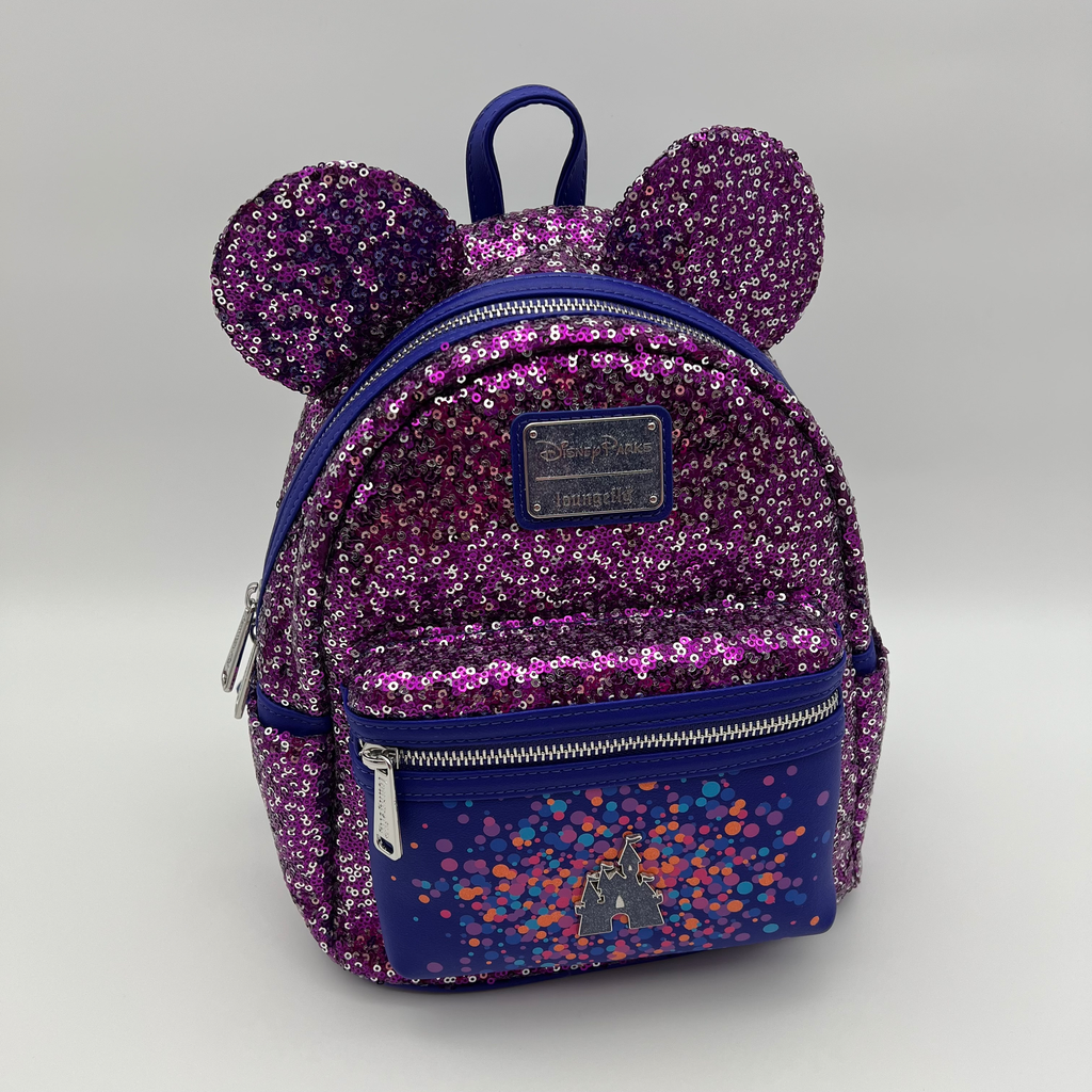Disneyland Paris 30th Anniversary Loungefly Mini Backpack – Sparkling Color Edition