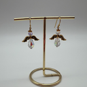 Chrystal Christmas Earrings - Angel Twinkle Wings