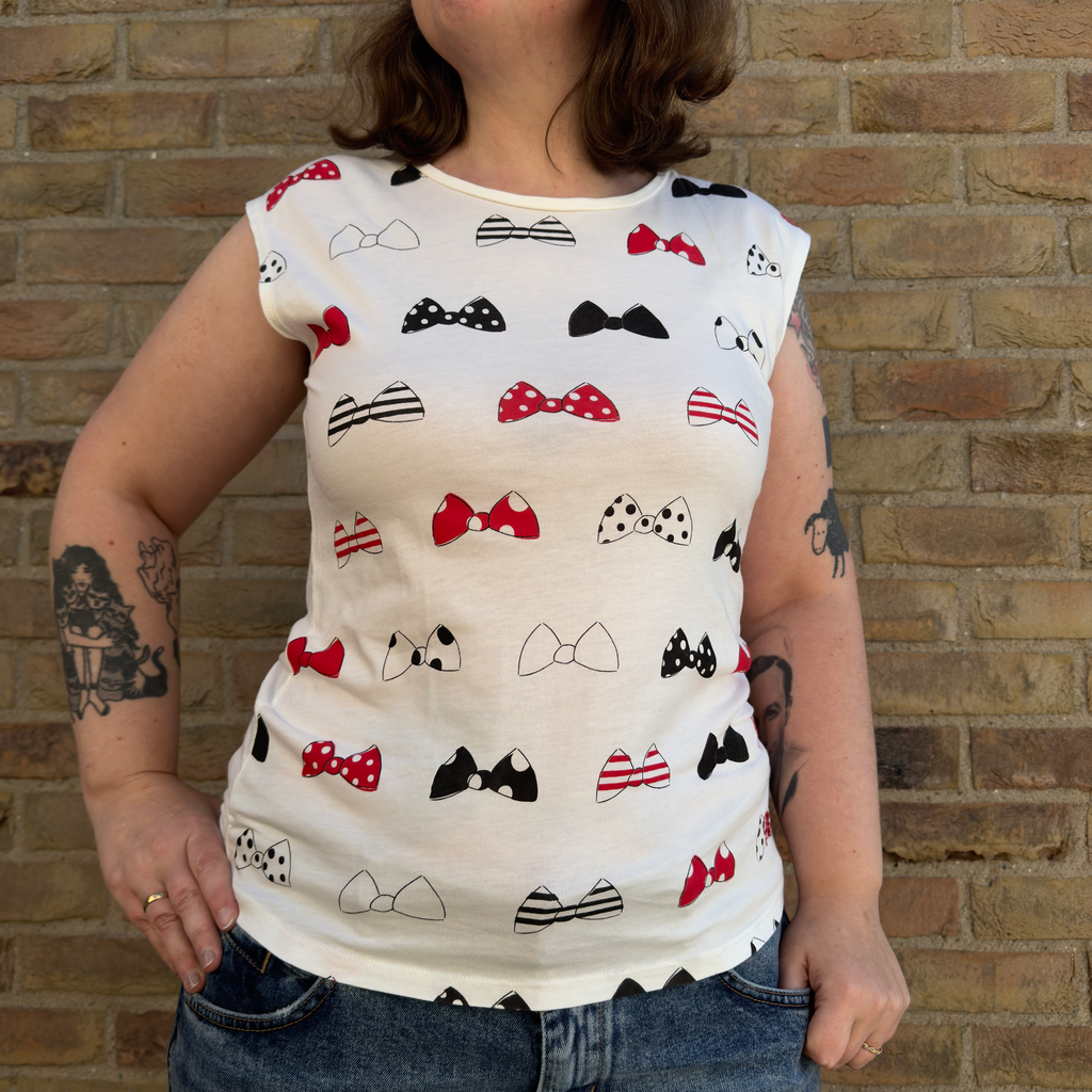 Disneyland Paris Sleeveless Minnie Bow Shirt