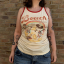 Disney Store Sleeveless 'Beach Vibes' Top with Mickey & Minnie