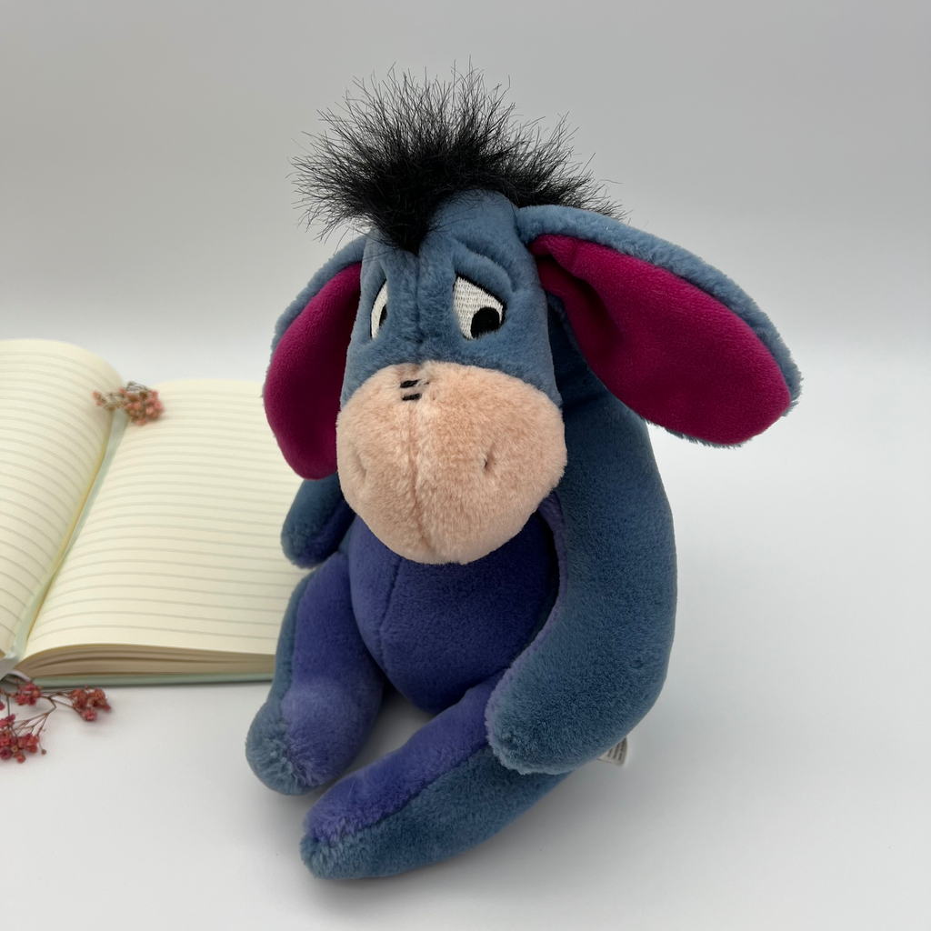 Medium Disney Eeyore Plush – Licensed Winnie the Pooh by Nicotoy