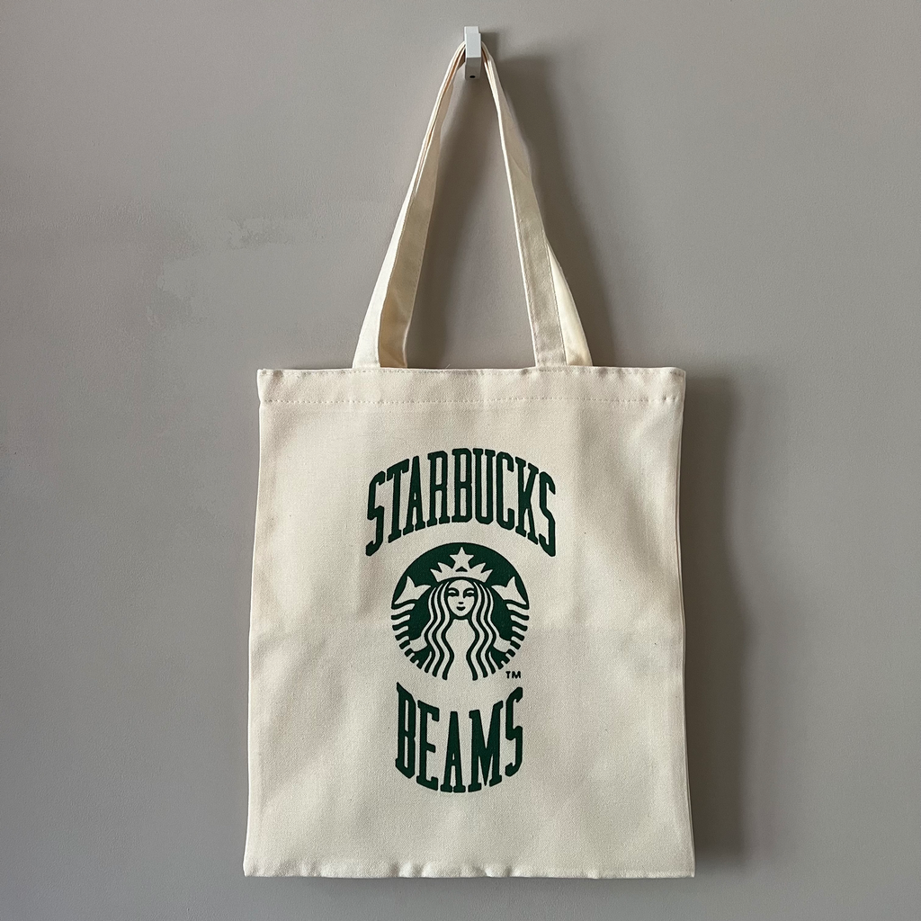 Starbucks x BEAMS Canvas Tote Bag – Japan Exclusive