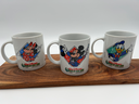 Disney World on Ice Mug Set – 1995 Renault Promotional Collection