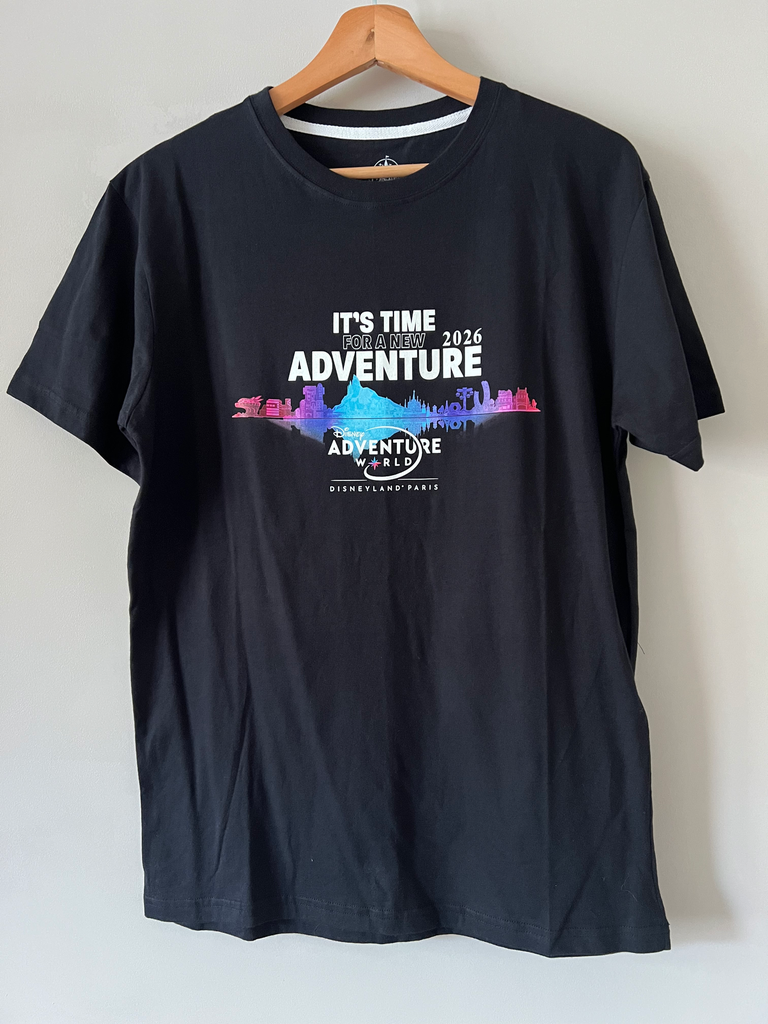 Disneyland Paris Disney Adventure World 2026 Opening Tee – Size S