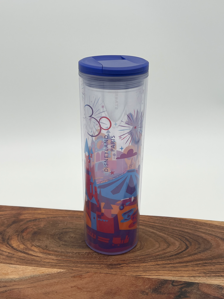 Disneyland Paris x Starbucks Tumbler – 30th Anniversary Edition – Colorful Castle Design