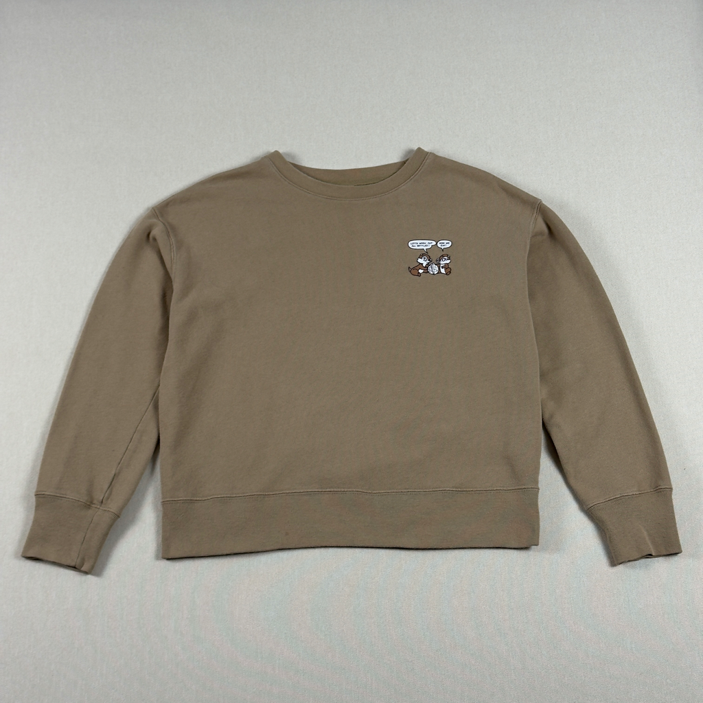 Uniqlo UT x Disney – Chip & Dale Brown Sweater - Limited Collection