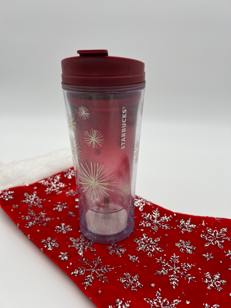 Starbucks Holiday Snowglobe Tumbler – Snowman Figure Inside