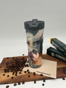 Starbucks Siren Art Tumbler – Green Abstract – 16 oz