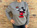 Disney Store Embroidered Christmas Sweater – Mickey Trims The Tree