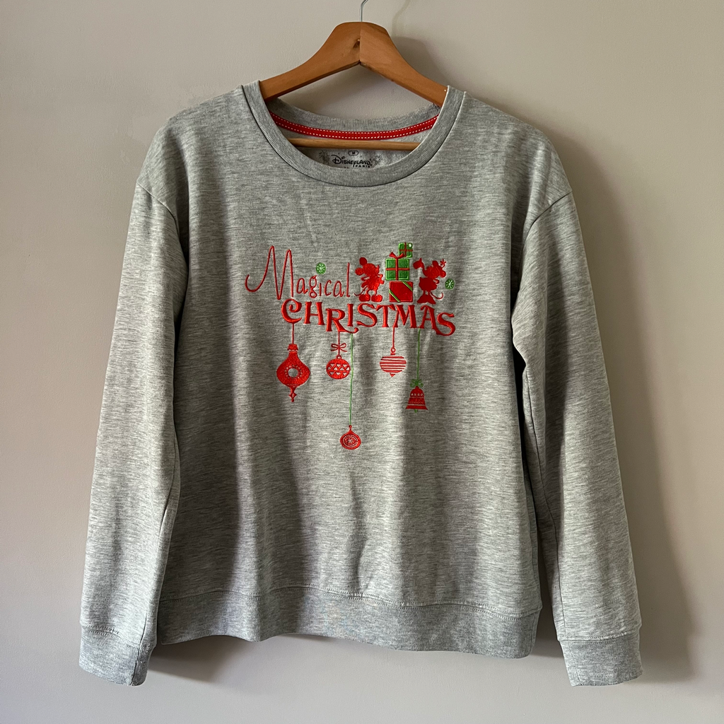 Disneyland Paris Mickey & Friends Christmas Sweater – Holiday – Size M