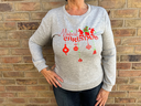 Disneyland Paris Crewneck Sweater – “Merry Christmas” with Classic Disney Characters