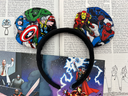 Disneyland Paris Marvel Minnie Ears Headband – Avengers Comic Print