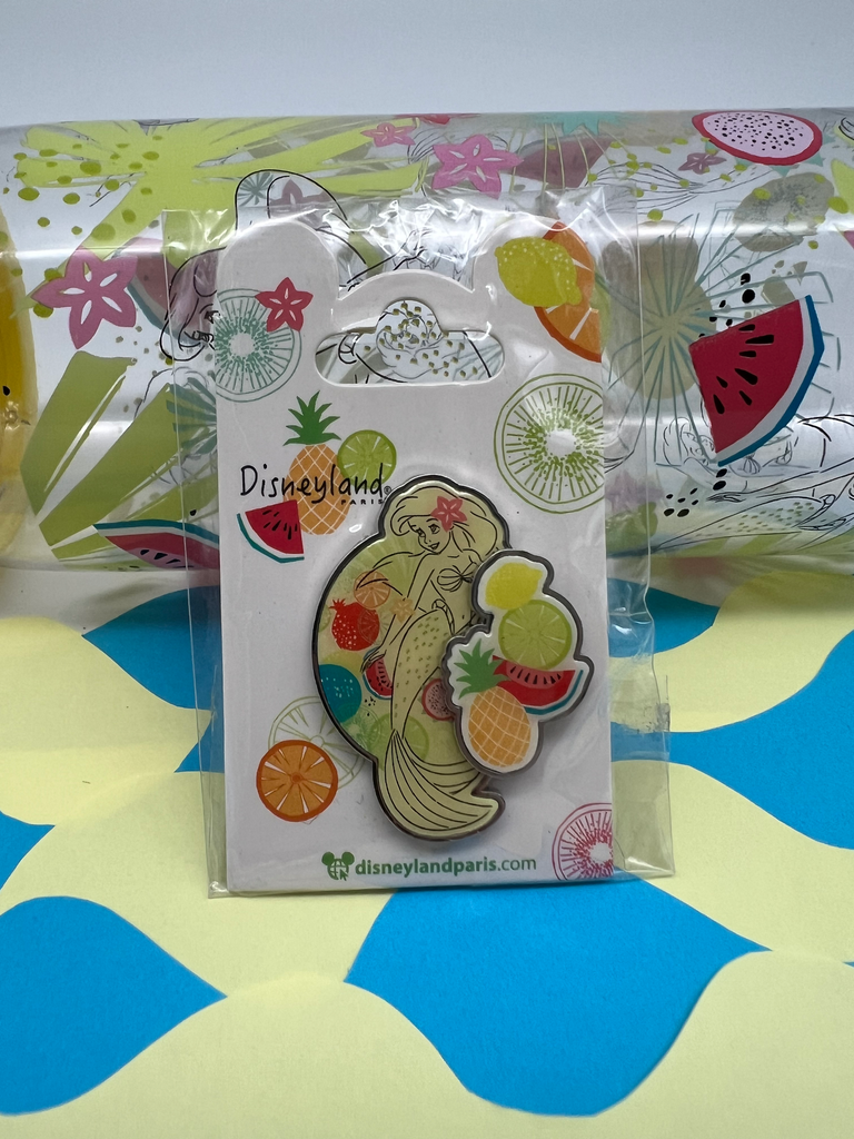 Disneyland Paris Pin of The Little Mermaid Ariel – Fruity Summer Collection