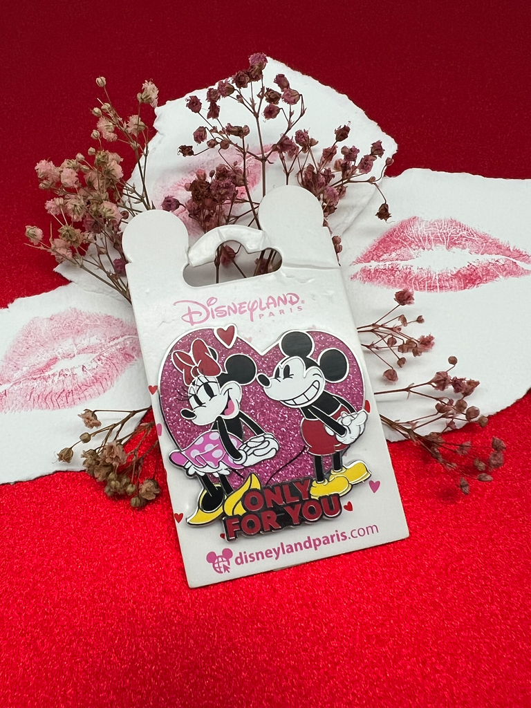 Disneyland Paris Pin – Mickey & Minnie Love “Only For You”