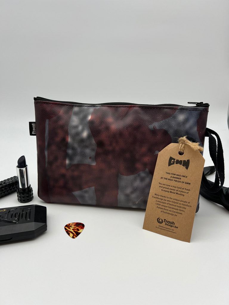 Graspop Metal Meeting Upcycled Toiletry Bag – Made from Festival Banner