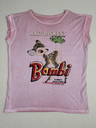 Disneyland Paris Exclusive Rhinestone Shirt - Bambi Retro Poster