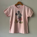 Disney Ink & Paint Mickey Rhinestone T-Shirt – Pink – Size M