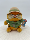 Vintage 80's Garfield On Safari Explorer Plush
