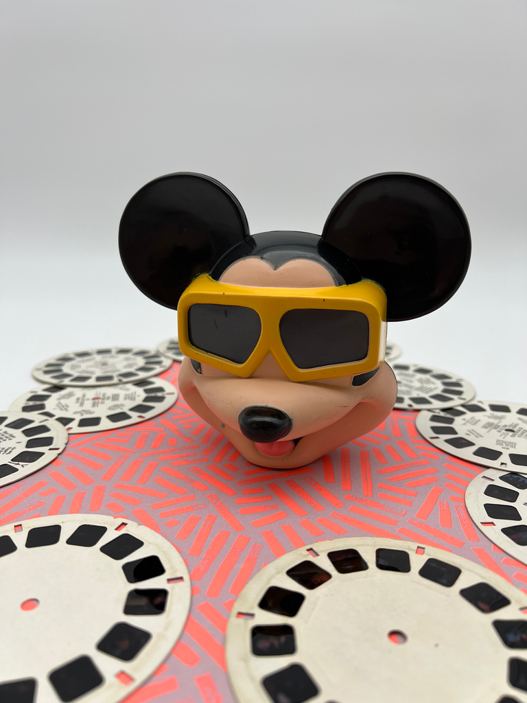 Disney x Mcdonald's 90's Mickey Viewmaster Toy with Disneyland Paris Slides