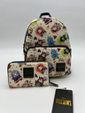 Disney x Funko Pop x Loungefly Mini Backpack & Wallet Set - Tattoo Villains